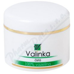 Vazelína 100% čistá Valinka 50ml Vazelína 100% čistá Valinka 50ml