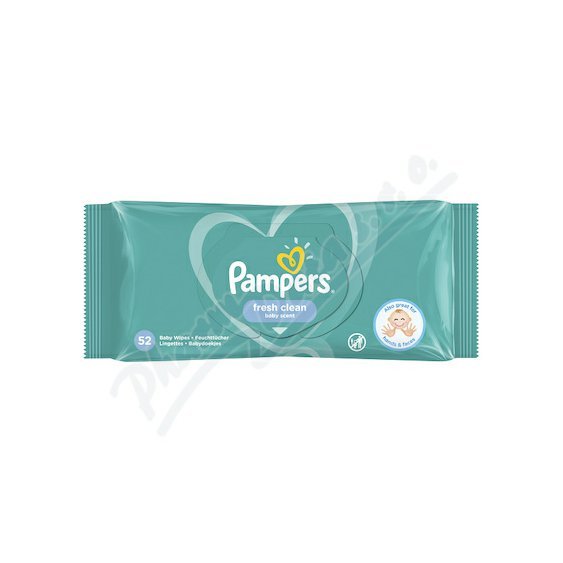 Pampers Fresh Clean ubrousky 52ks