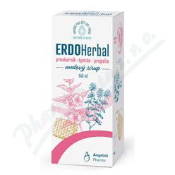 ERDOHerbal medový sirup 140ml ERDOHerbal medový sirup 140ml