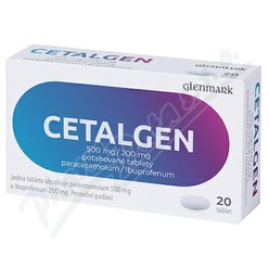 Cetalgen 500mg/200mg tbl.flm.20 II Cetalgen 500mg/200mg tbl.flm.20 II
