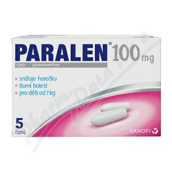 Paralen 100mg sup.5 Paralen 100mg sup.5