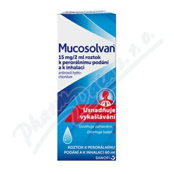 Mucosolvan 15mg/2ml por.sol./inh.sol.60ml Mucosolvan 15mg/2ml por.sol./inh.sol.60ml