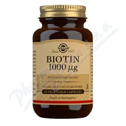 Solgar Biotin 1000mcg cps.50 Solgar Biotin 1000mcg cps.50