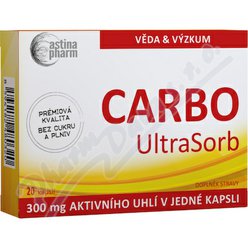 Astina CARBO UltraSorb 300mg cps.20 Astina CARBO UltraSorb 300mg cps.20