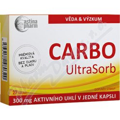 Astina CARBO UltraSorb 300mg cps.20