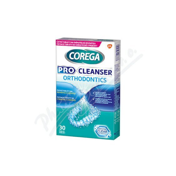 Corega Pro Cleanser Orthodontics čist.tablety 30ks