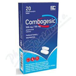 Combogesic 500mg/150mg tbl.flm.20 Combogesic 500mg/150mg tbl.flm.20
