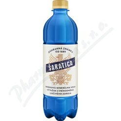 Šaratica přírodní minerální voda neperlivá 0.5l Šaratica přírodní minerální voda neperlivá 0.5l