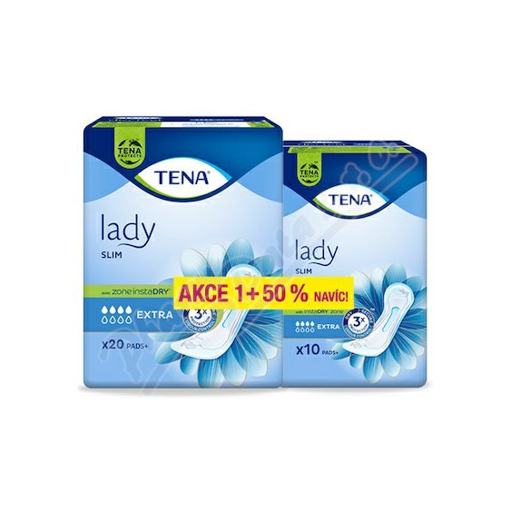 TENA Lady Slim Extra +50% ink.vložky 30ks 211513
