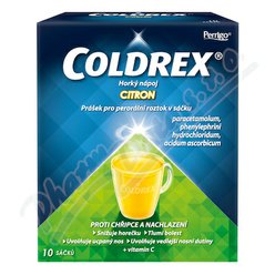 Coldrex Horký nápoj Citron 750/10/60mg scc.10 II Coldrex Horký nápoj Citron 750/10/60mg scc.10 II