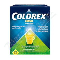 Coldrex Horký nápoj Citron 750/10/60mg scc.14 II Coldrex Horký nápoj Citron 750/10/60mg scc.14 II