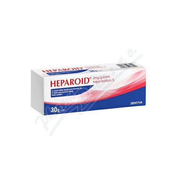 Heparoid 2mg/g crm.30g