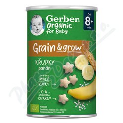 Gerber Křupky banánové BIO 35g 8m+