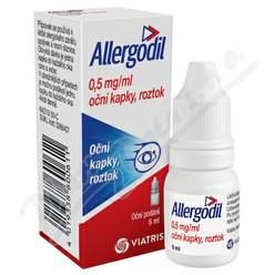 Allergodil 0.5mg/ml opht.gtt.sol.1x6ml