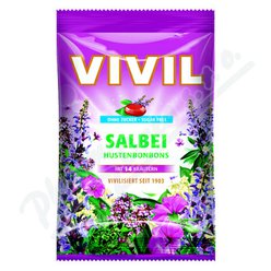Vivil Šalvěj+14 druhů bylin bez cukru 120g
