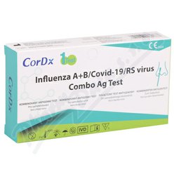 CorDx Influenza A+B/Covid-19/RSvirus Combo AG test CorDx Influenza A+B/Covid-19/RSvirus Combo AG test