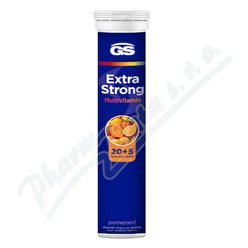 GS Extra Strong Multivitamin pomeranč eff.tbl.20+5 GS Extra Strong Multivitamin pomeranč eff.tbl.20+5