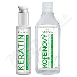 Clinical Keratin kúra 100ml+kofeinový šampon 250ml