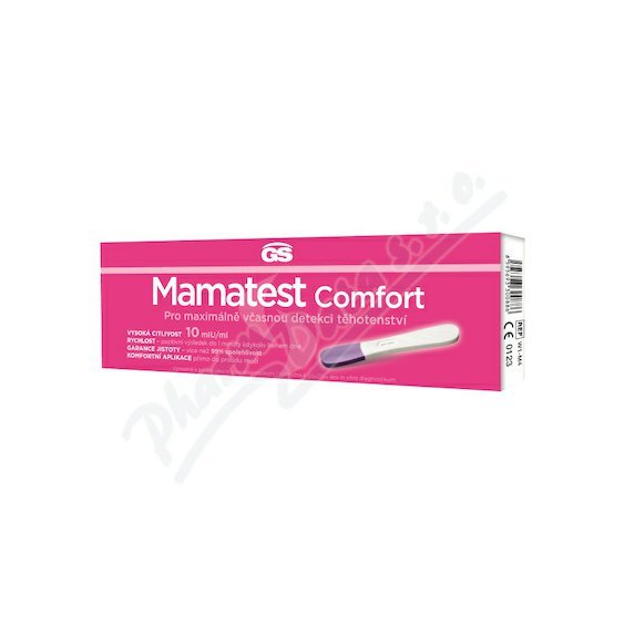 GS Mamatest Comfort Těhotenský test