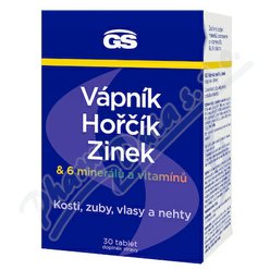 GS Vápník Hořčík Zinek tbl.30 GS Vápník Hořčík Zinek tbl.30