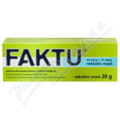 Faktu 50mg/g+10mg/g rct.ung.1x20g Faktu 50mg/g+10mg/g rct.ung.1x20g