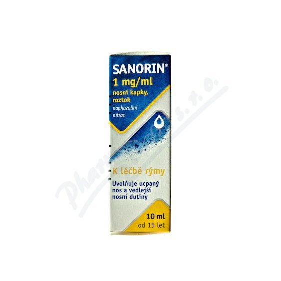 Sanorin 1mg/ml nas.gtt.sol.1x10ml