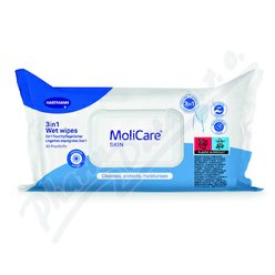 MoliCare Skin Vlhčené ubrousky 3v1 50ks MoliCare Skin Vlhčené ubrousky 3v1 50ks