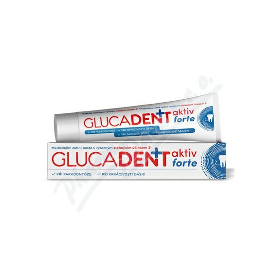 Glucadent+ aktiv forte zubní pasta 75g