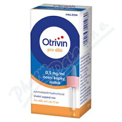 Otrivin pro děti 0.5mg/ml nas.gtt.sol.1x10ml Otrivin pro děti 0.5mg/ml nas.gtt.sol.1x10ml