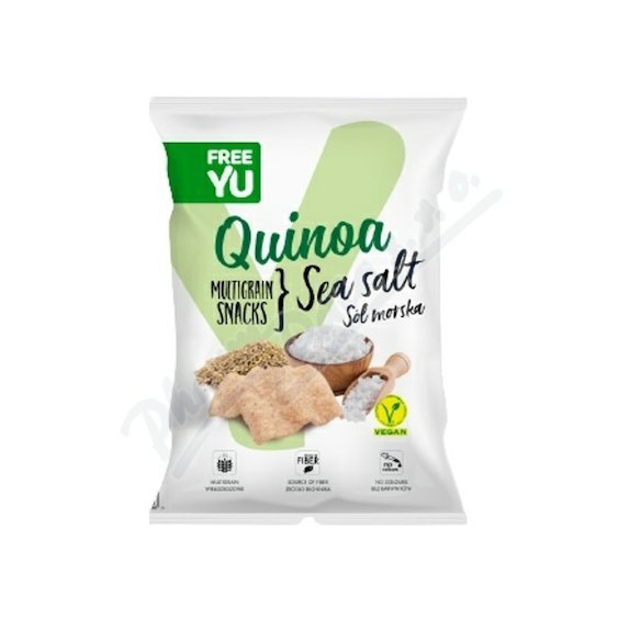 Free Yu Quinoa multigrain snack Sea salt 70g