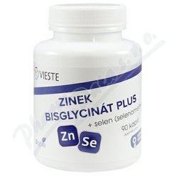 Vieste Zinek bisglycinát Plus cps.90 Vieste Zinek bisglycinát Plus cps.90