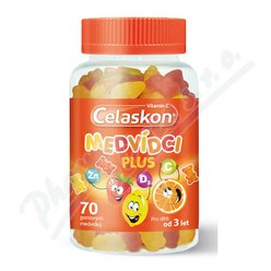Celaskon MEDVÍDCI PLUS pro děti od 3let 70ks Celaskon MEDVÍDCI PLUS pro děti od 3let 70ks