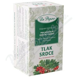 Dr.Popov Čaj Tlak srdce 20x1.5g