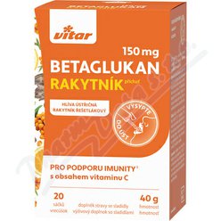 Vitar Betaglukan 150mg sáčky 20x2g