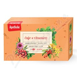 Apotheke Čaje s vitaminy 3x20sáčků