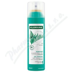 KLORANE Suchý šampon s kopřivou&vit.E 150ml