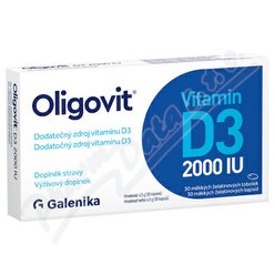 Oligovit Vitamin D3 2000 IU tob.30 Galenika Oligovit Vitamin D3 2000 IU tob.30 Galenika