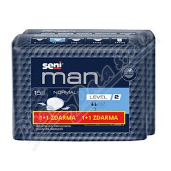 Seni Man Normal inkon.vložky Level 2 1+1 2x15ks