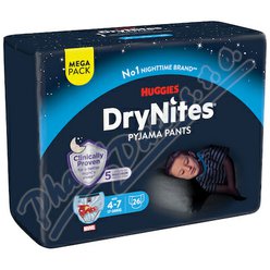 DryNites natah.kalh.chl.MEGA 4-7let/17-30kg/26ks