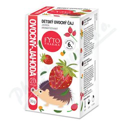 Dětský ovocný čaj jahoda ukon.6m 20x1.5gFytopharma