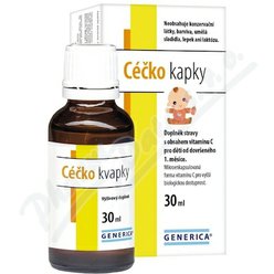 Céčko kapky děti od 1m+ 30ml Generica