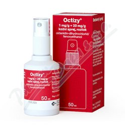 Octizy 1mg/g+20mg/g drm.spr.sol.1x50ml Octizy 1mg/g+20mg/g drm.spr.sol.1x50ml